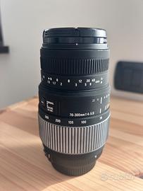 Sigma 70-300mm DG x Nikon