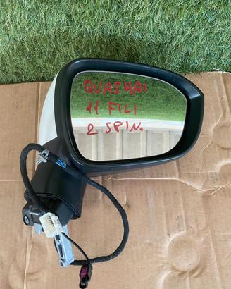 specchietto retrovisore destro Nissan Qashqai J12 