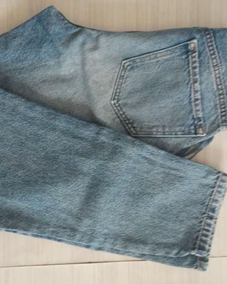 Jeans Bershka taglia 36 vita alta denim chiaro