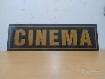 Insegna Pubblicitaria Cinema