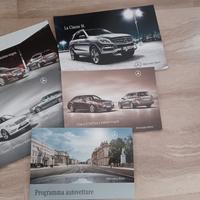 5 cataloghi/depliant/brochure Mercedes