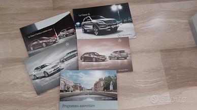 5 cataloghi/depliant/brochure Mercedes