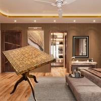 Tavolo d'epoca unico originale intarsiato