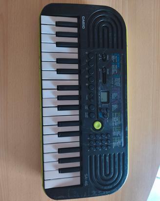 Tastiera Casio mod SA-46  con custodia 