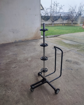 Carrello porta gomme