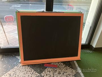2 lavagne scolastiche 128x100