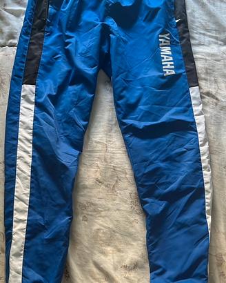 Tuta yamaha blu taglia s