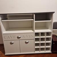 mobile da cucina e vino