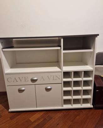 mobile da cucina e vino