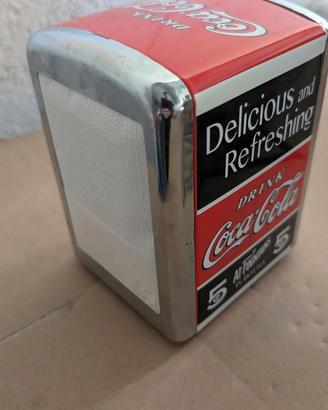 10 porta tovaglioli Coca Cola Vintage -da bar-