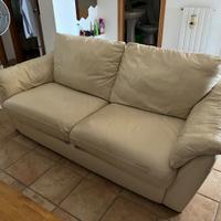 Divano letto in pelle Ikea