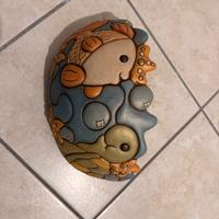 Applique Thun pesce e tartaruga