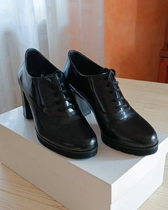 Francesine con tacco donna