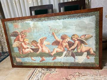 quadro classico con stampa angeli