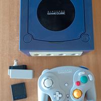 Consolle nintendo Game cube +pad Wireless , giochi