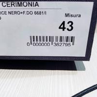 Scarpe uomo da cerimonia nuove FB Class
