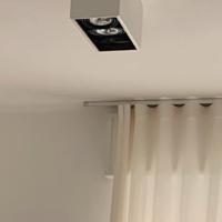 Lampada a soffitto 3 faretti orientabili