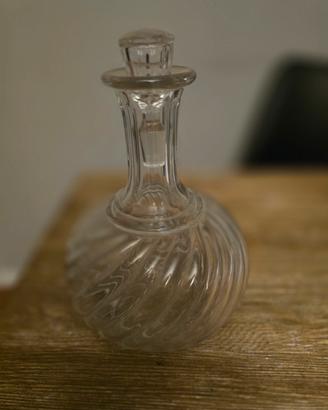 decanter vintage in vetro 