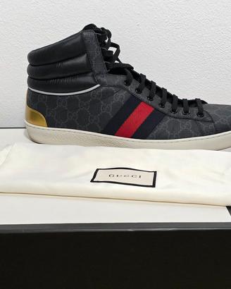 Scarpe Gucci Sneakers ACE GG Nero