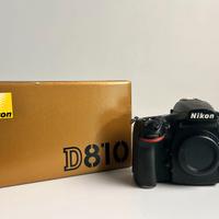 NIKON D810 Reflex Full Frame USATA