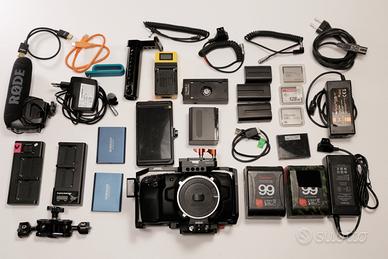 Blackmagic 4k con accessori