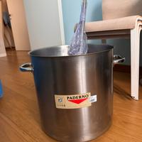 pentola inox serie 1000 paderno satin steel