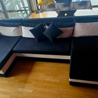 DIVANO LETTO  IN TESSUTO 