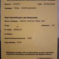 Fantic Trial 200