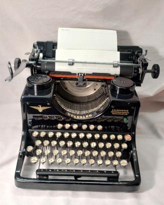 Macchina da scrivere Adler Standard anni 30/40