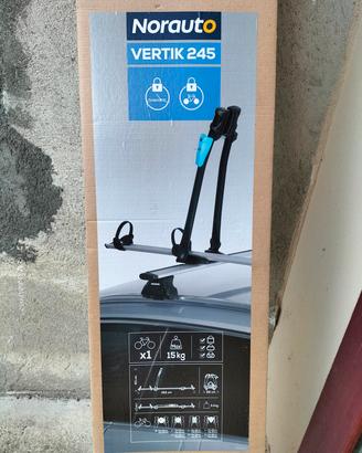 Portabici da tetto Norauto Vertik 245
