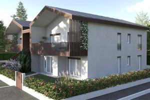 Noale, appartamento con giardino. 3 camere