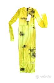 Vestito Stretch nuovo 1017 Alyx 9SM fluo trasparen