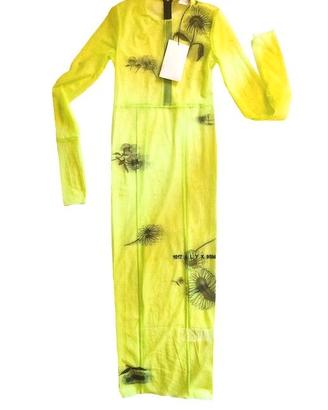 Vestito Stretch nuovo 1017 Alyx 9SM fluo trasparen