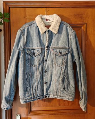 Giubbotto di jeans originale Levi's, taglia L. 