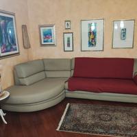 divano 5 posti poltrone sofà dim. 190x310  cm