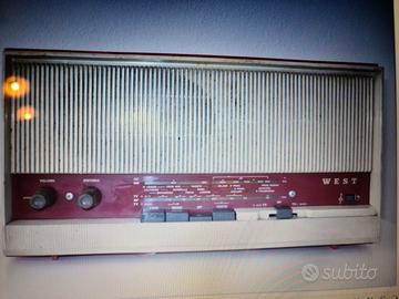 radio West Ds230 anni 60 funzionante