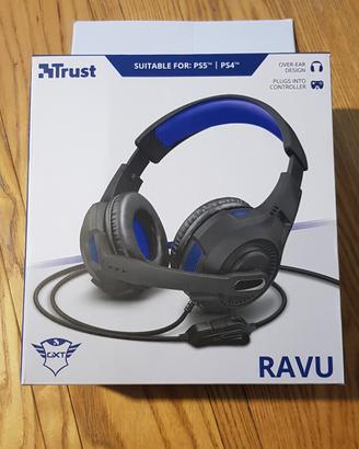 Cuffie da gaming trust gtx 307b ravu
