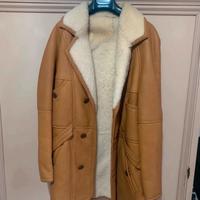 shearling uomo, cappotti in pelle e pelliccia, M