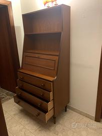 Libreria , cassettiera con scrivania a scomparsa