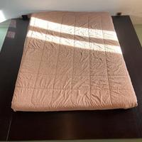 Letto matrimoniale Tao in rovere wengè