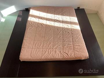 Letto matrimoniale Tao in rovere wengè