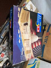 Puzzle 3D Campidoglio US Capitol MB Wrebbit 718 pz