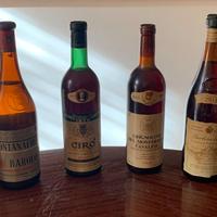 6 bottiglie di vino rosso da collezione