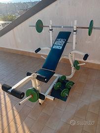 panca per palestra  multifunzione 