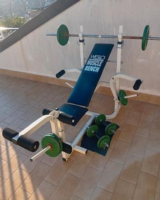 panca per palestra  multifunzione 