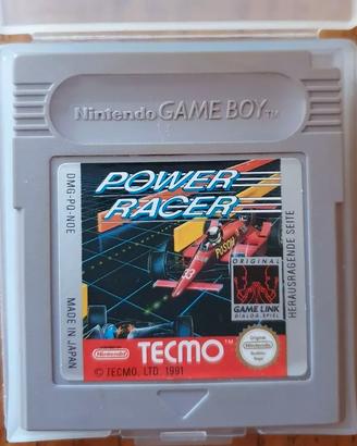 Nintendo Game Boy Power Racer Tecmo