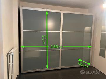 Armadio Ikea ante scorrevoli