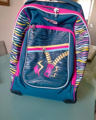 Trolley per scuola da bambina