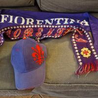 sciarpe e cappellino A C Fiorentina 