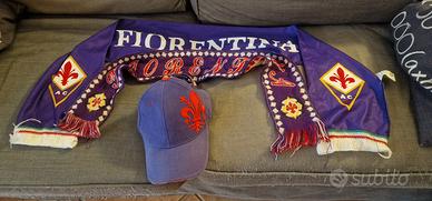 sciarpe e cappellino A C Fiorentina 